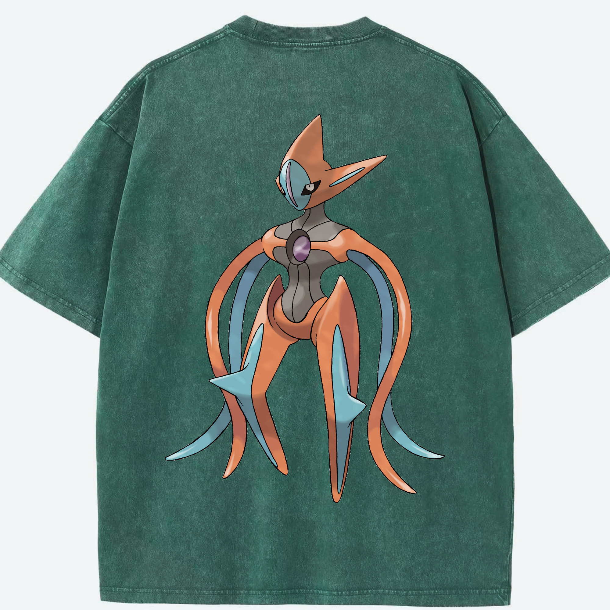 （画像用） ポケットモンスター Pokémon 綿100% ヴィンテージ風 半袖Tシャツ（背面プリント）